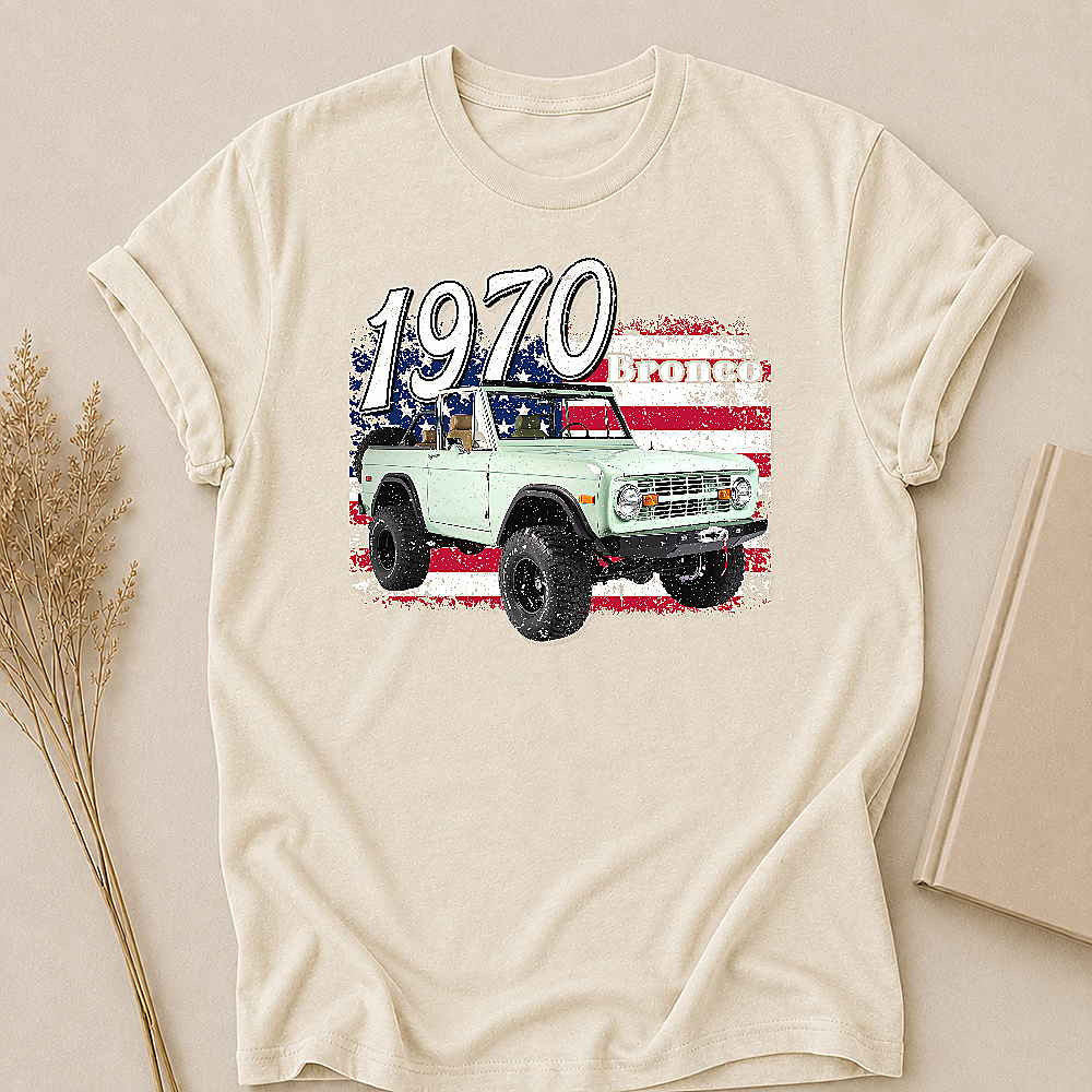 1970 Bronco SUV Personalized Apparel