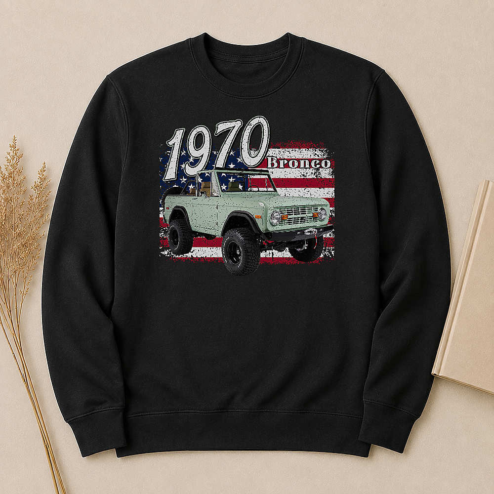 1970 Bronco SUV Personalized Apparel