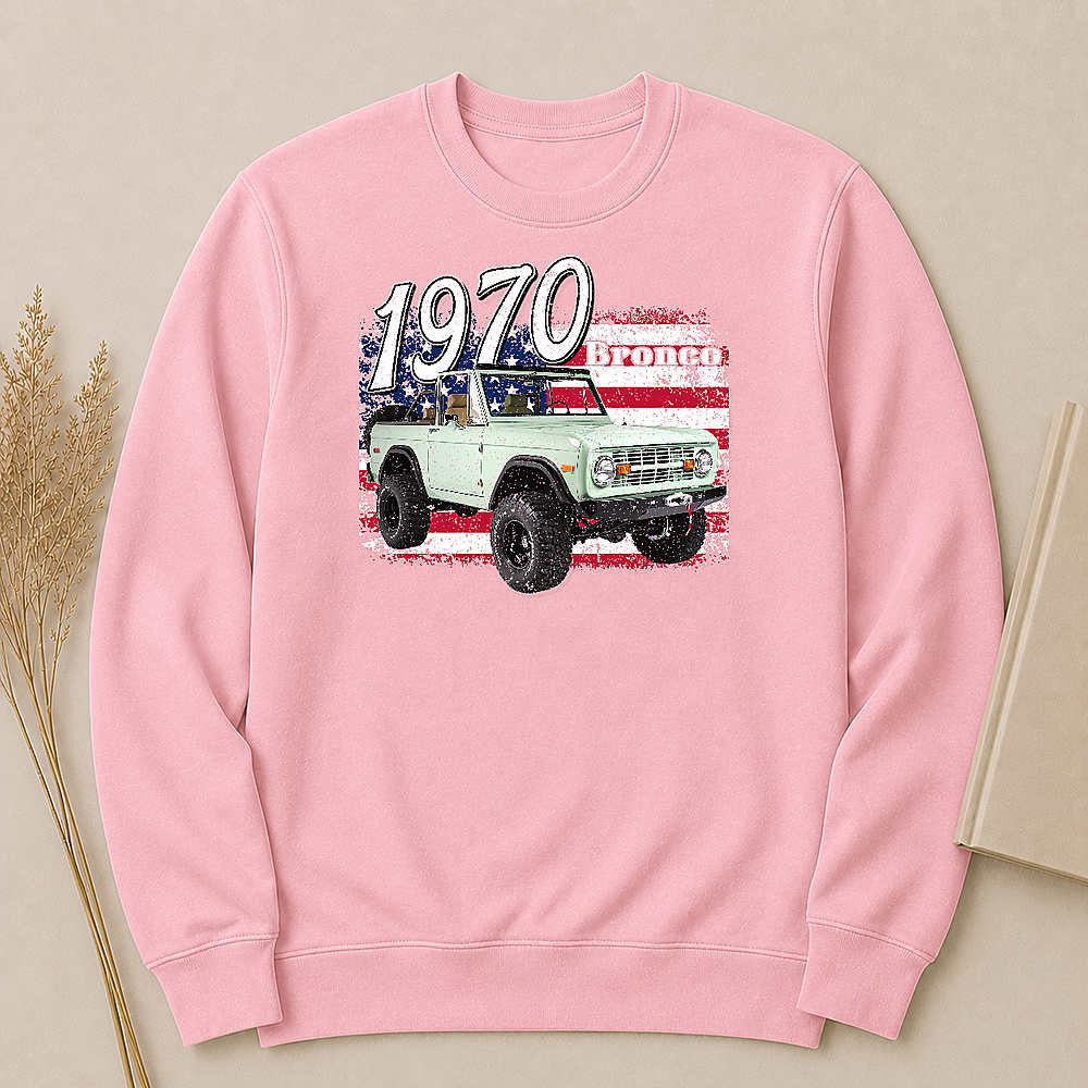 1970 Bronco SUV Personalized Apparel