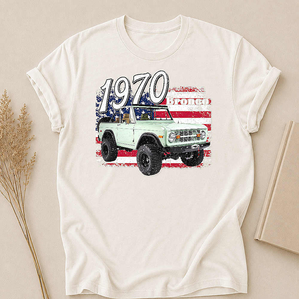1970 Bronco SUV Personalized Apparel