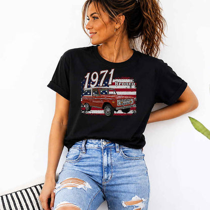 1971 Bronco SUV Personalized Apparel