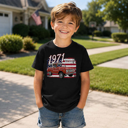 1971 Bronco SUV Personalized Apparel