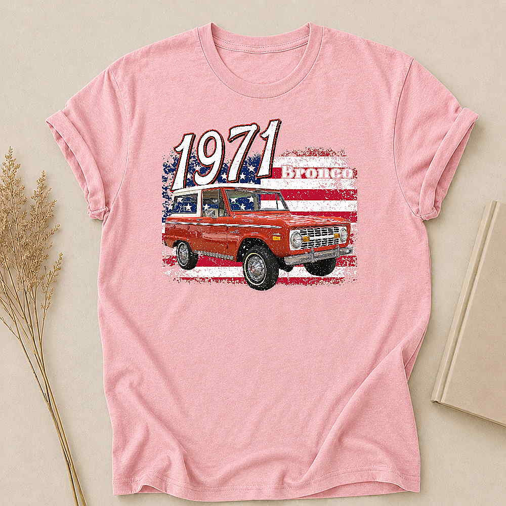 1971 Bronco SUV Personalized Apparel