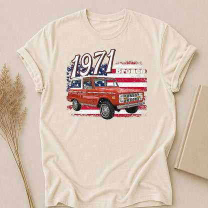 1971 Bronco SUV Personalized Apparel