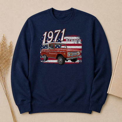 1971 Bronco SUV Personalized Apparel