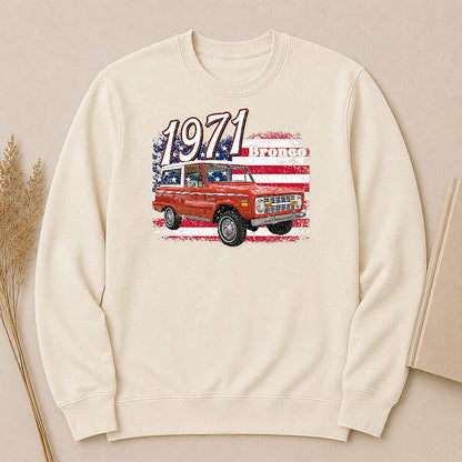1971 Bronco SUV Personalized Apparel