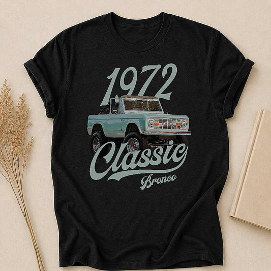 1972 Bronco SUV Personalized Apparel