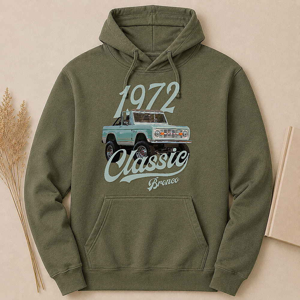1972 Bronco SUV Personalized Apparel