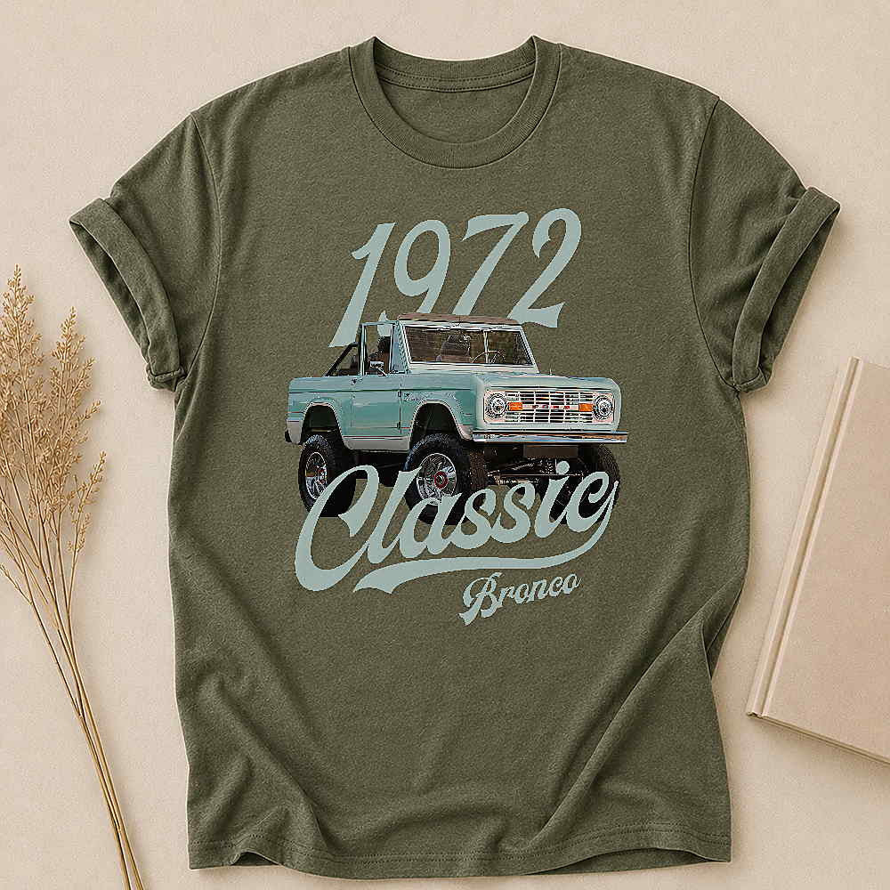 1972 Bronco SUV Personalized Apparel