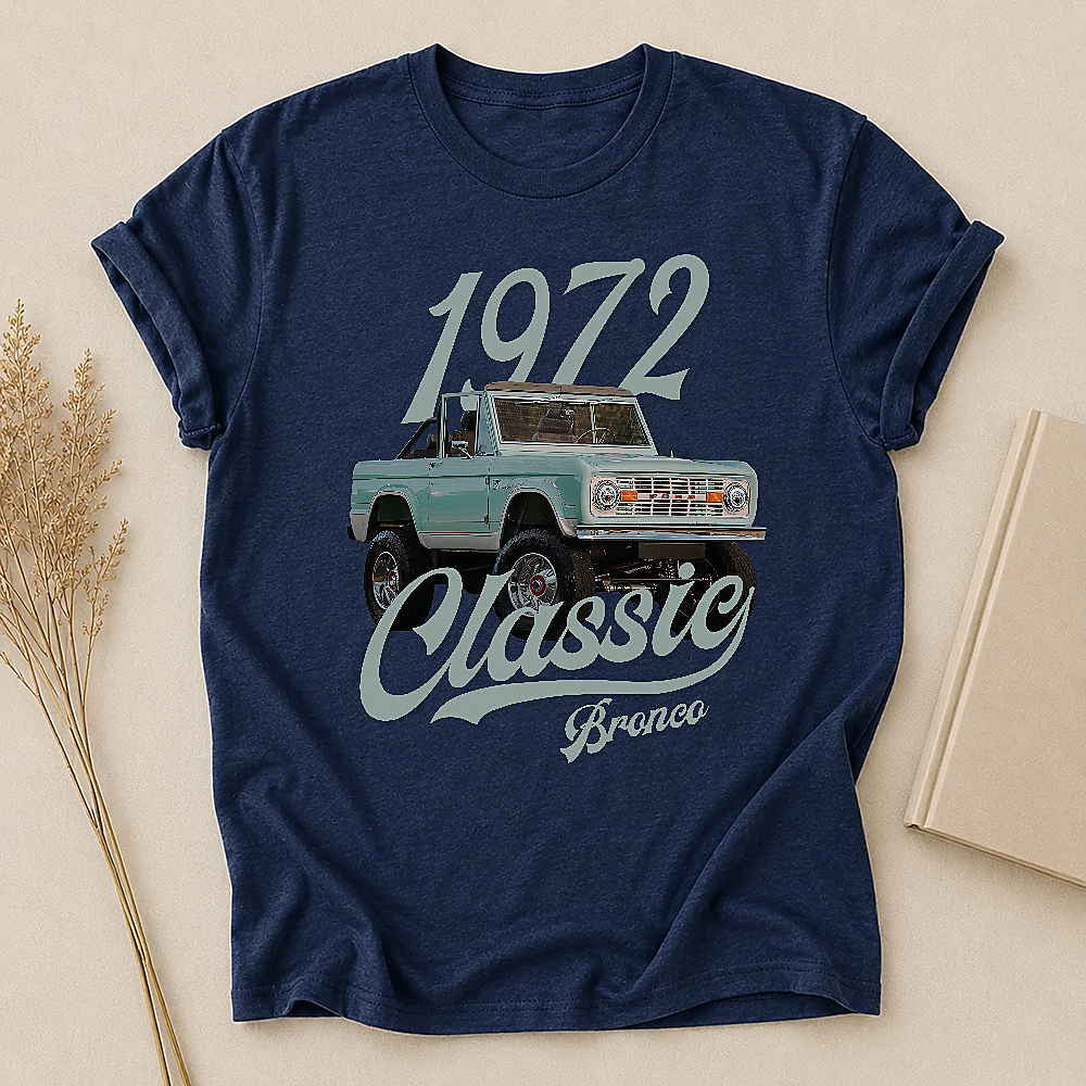 1972 Bronco SUV Personalized Apparel