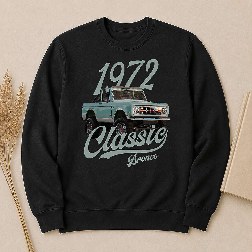 1972 Bronco SUV Personalized Apparel