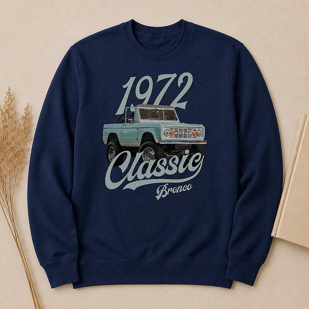1972 Bronco SUV Personalized Apparel
