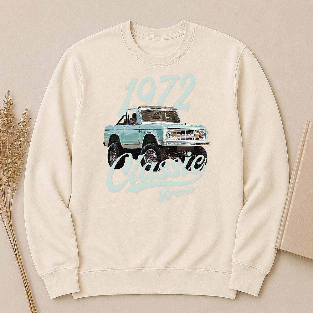 1972 Bronco SUV Personalized Apparel