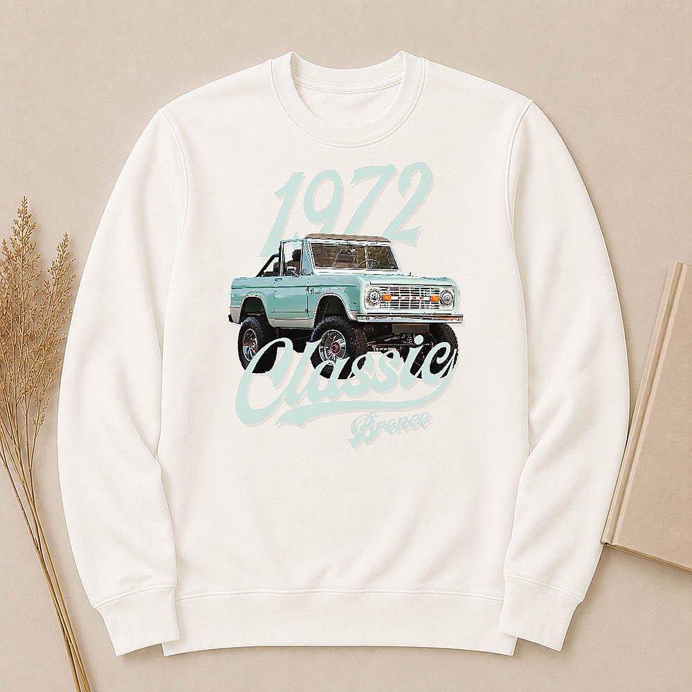 1972 Bronco SUV Personalized Apparel