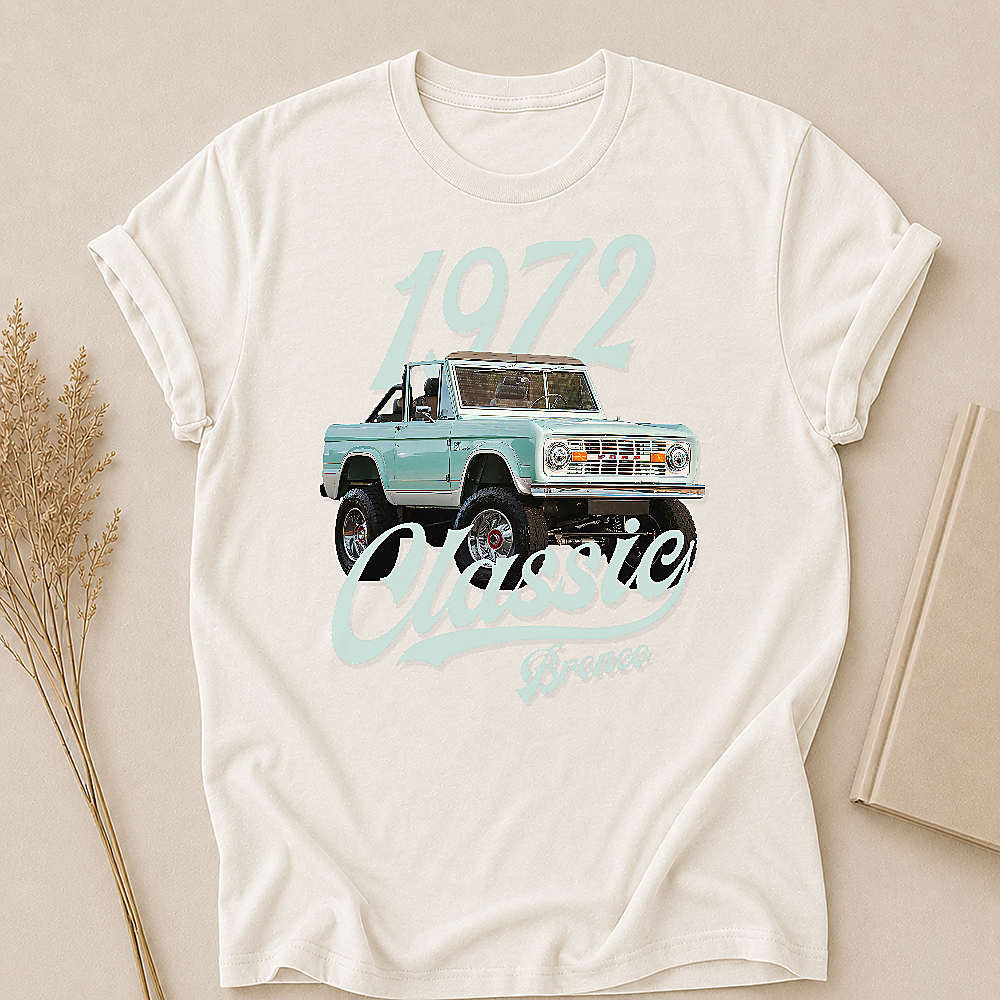 1972 Bronco SUV Personalized Apparel
