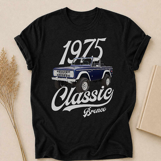 1975 Bronco SUV Personalized Apparel