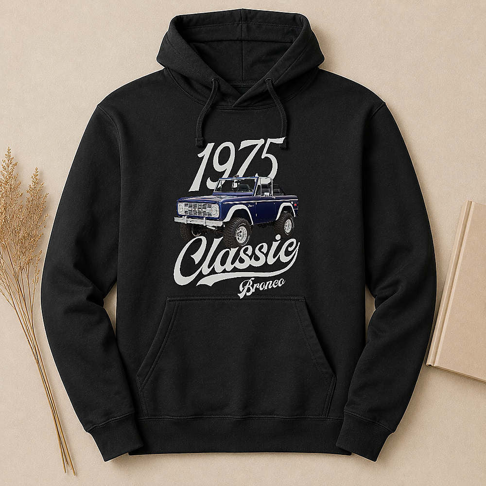 1975 Bronco SUV Personalized Apparel