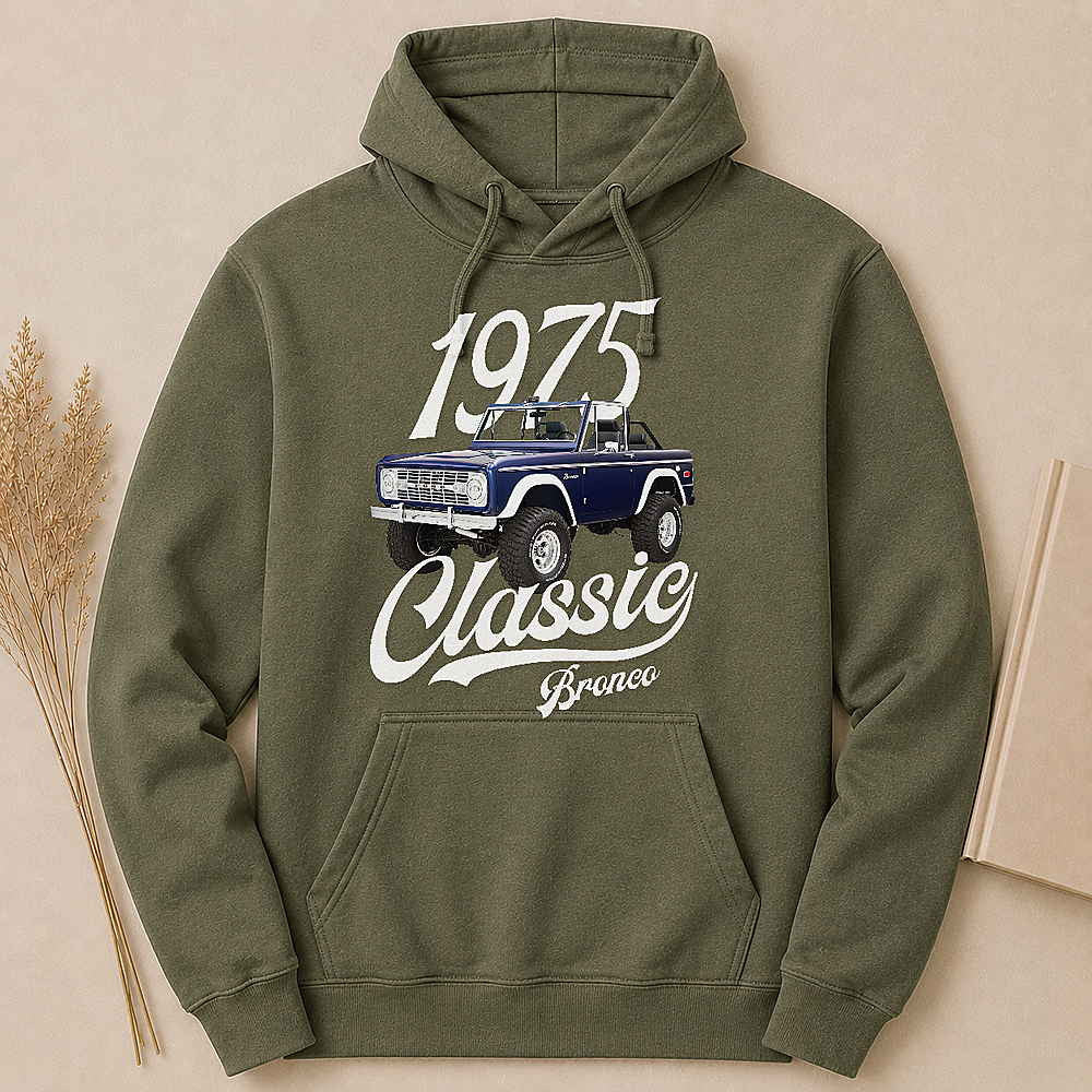 1975 Bronco SUV Personalized Apparel
