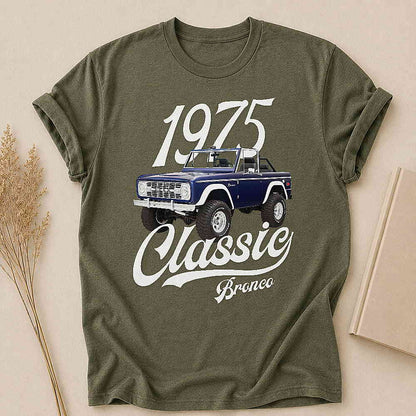 1975 Bronco SUV Personalized Apparel