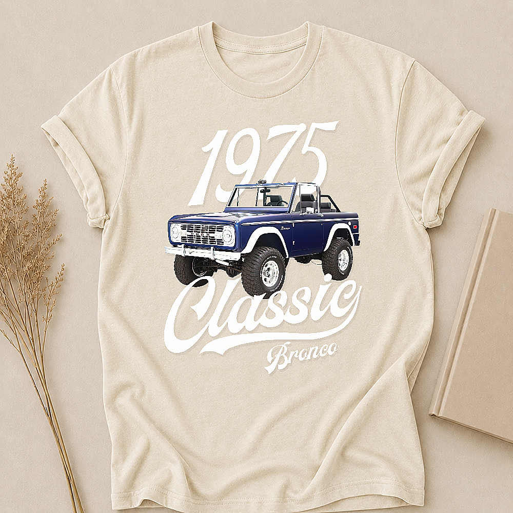 1975 Bronco SUV Personalized Apparel