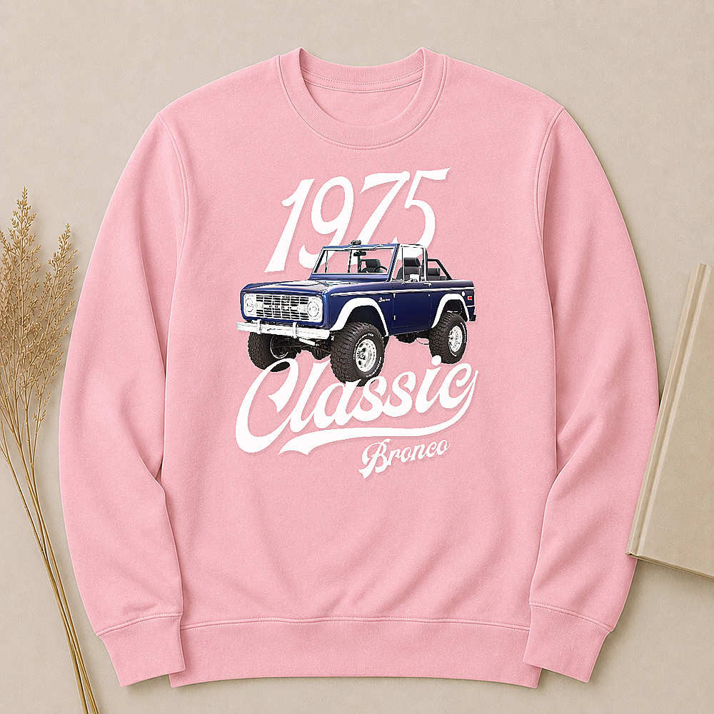 1975 Bronco SUV Personalized Apparel