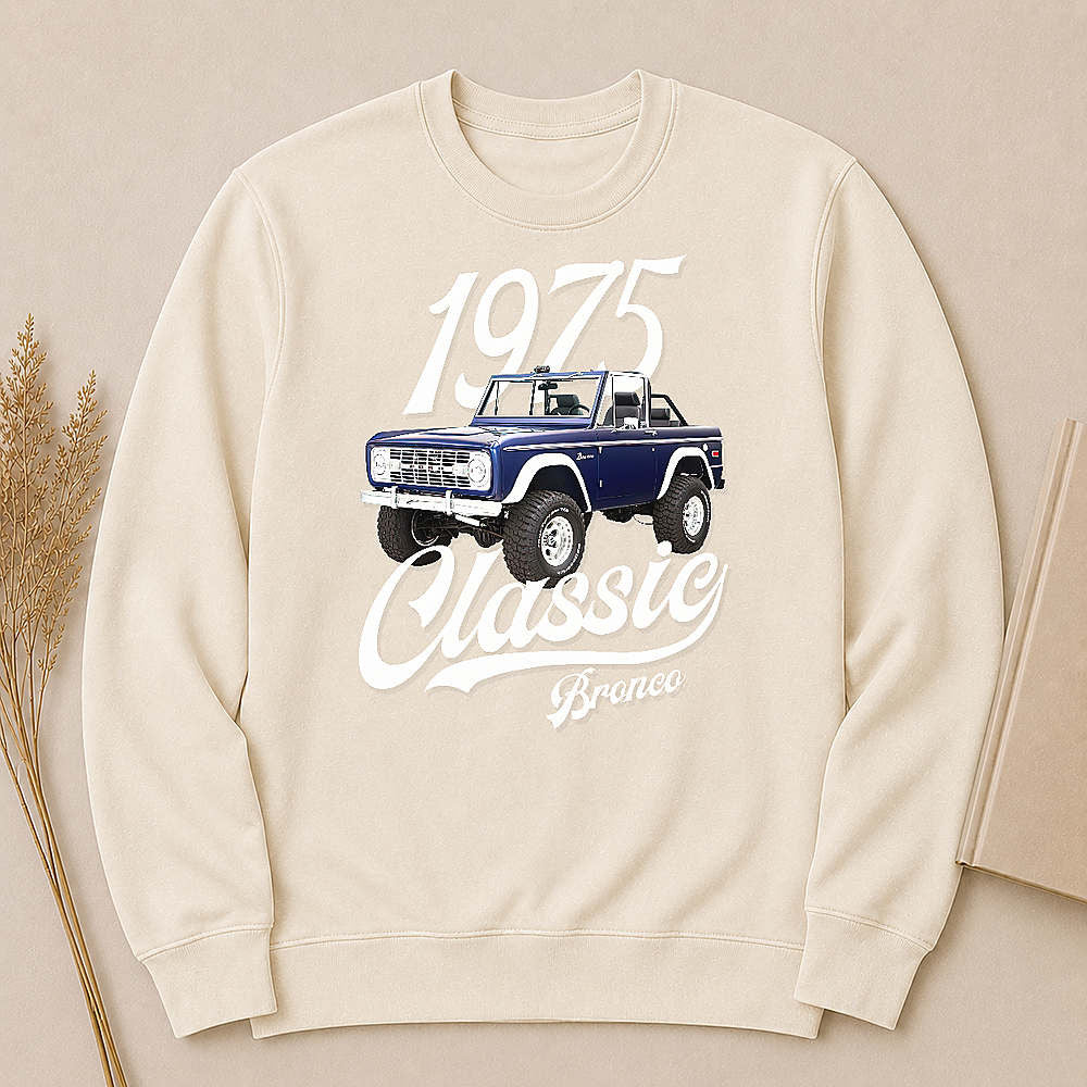 1975 Bronco SUV Personalized Apparel