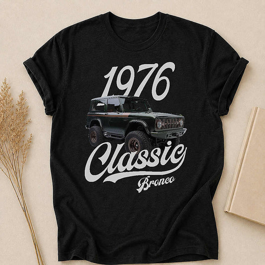1976 Bronco SUV Personalized Apparel