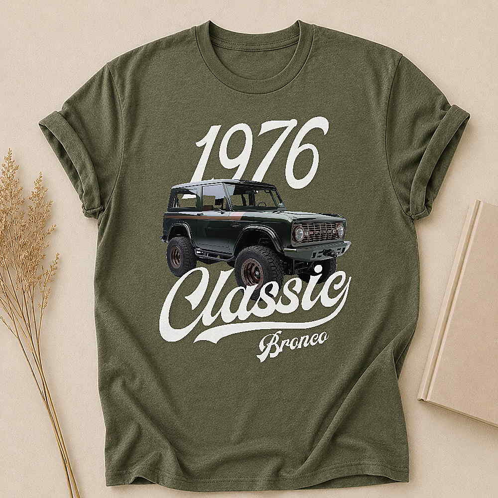 1976 Bronco SUV Personalized Apparel