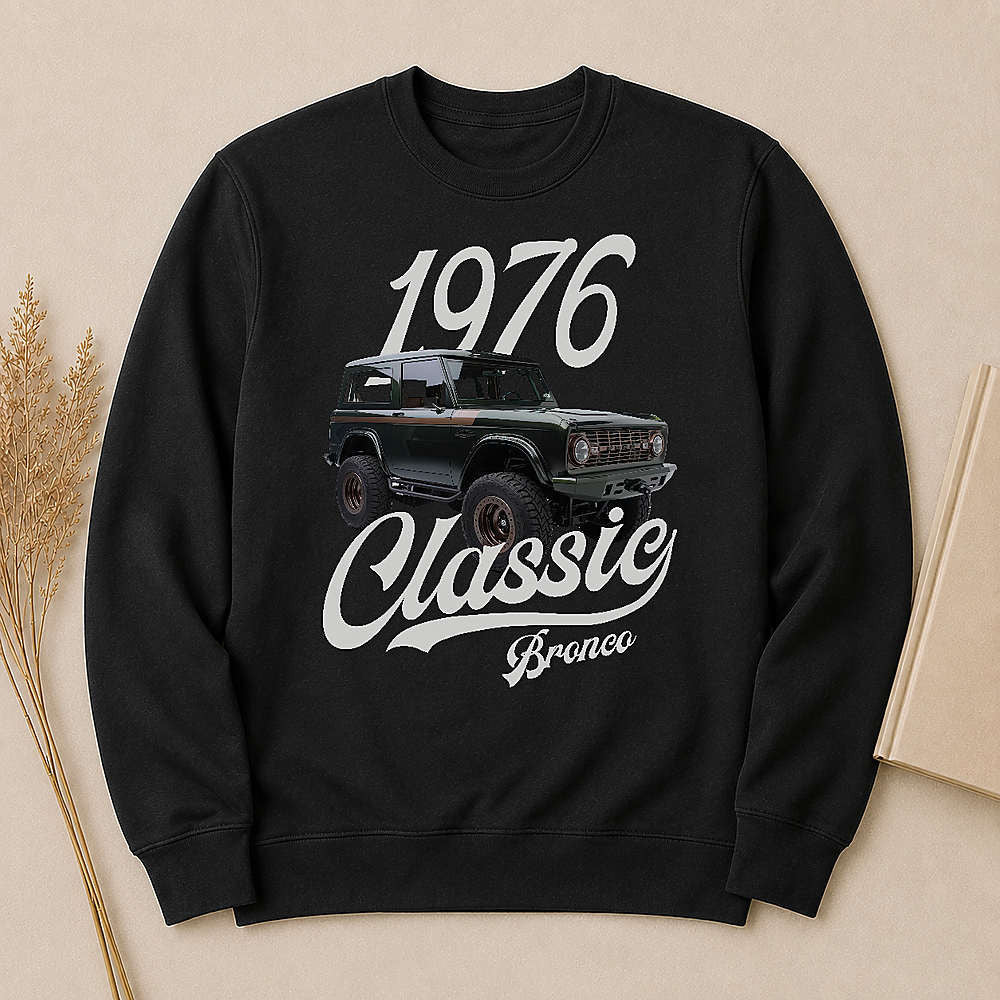 1976 Bronco SUV Personalized Apparel