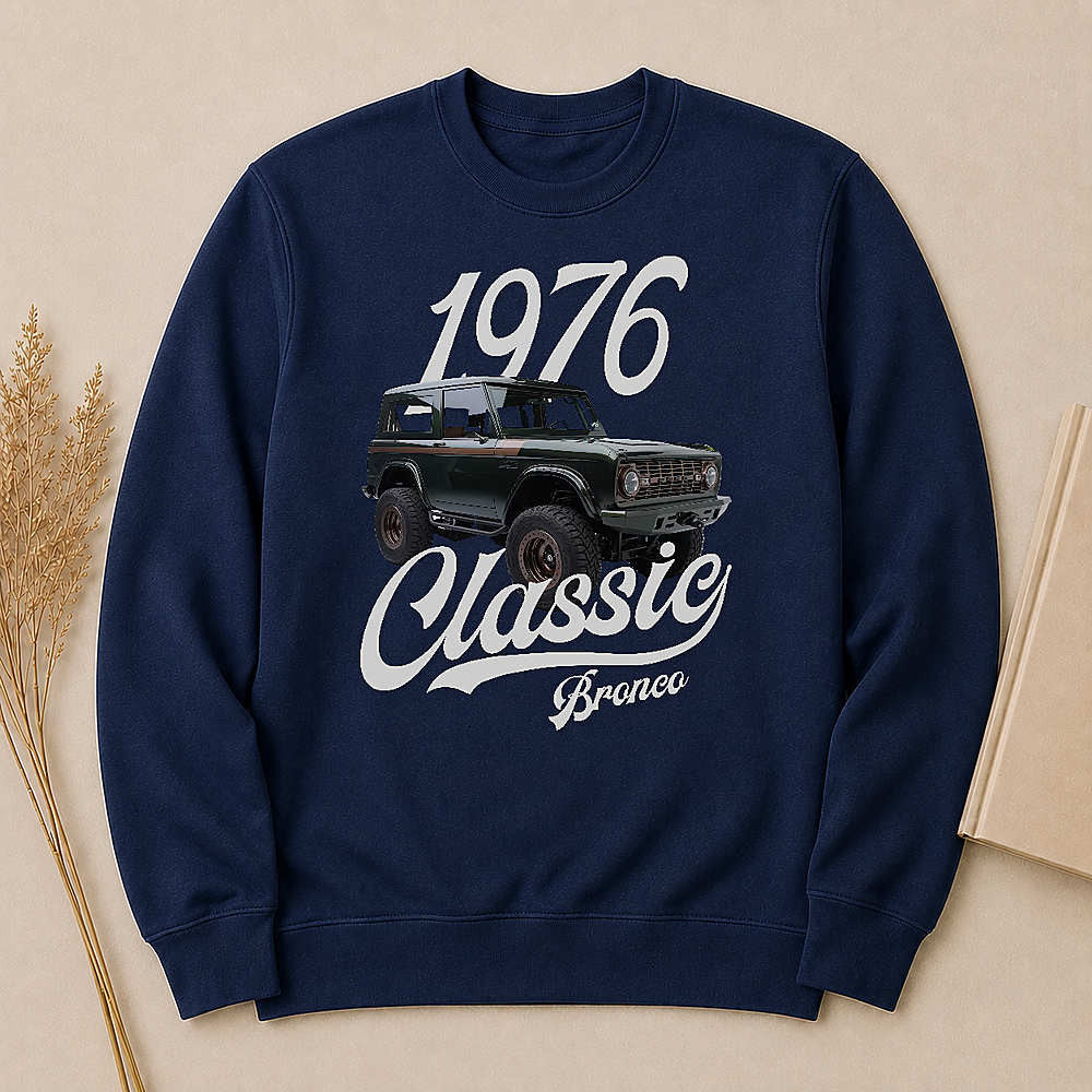 1976 Bronco SUV Personalized Apparel