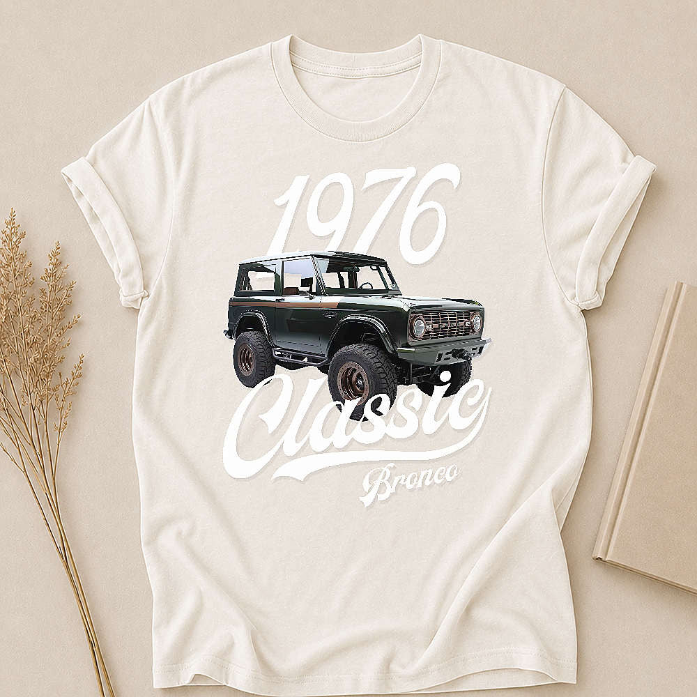 1976 Bronco SUV Personalized Apparel