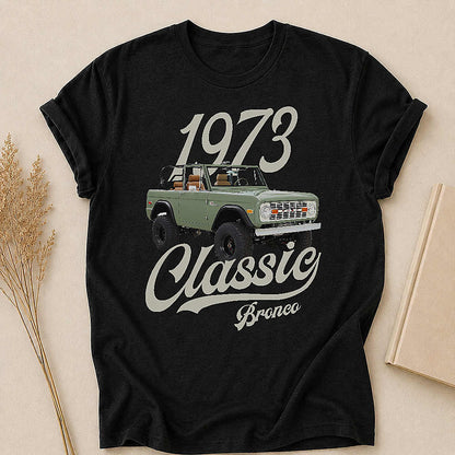 1973 Bronco SUV Personalized Apparel