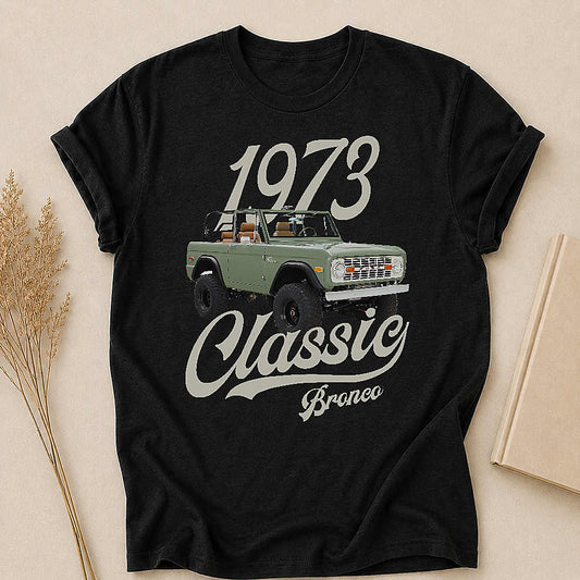 1973 Bronco SUV Personalized Apparel