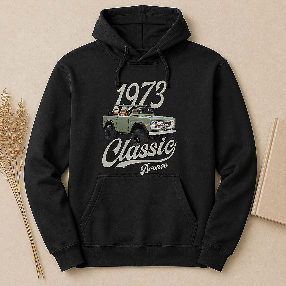 1973 Bronco SUV Personalized Apparel