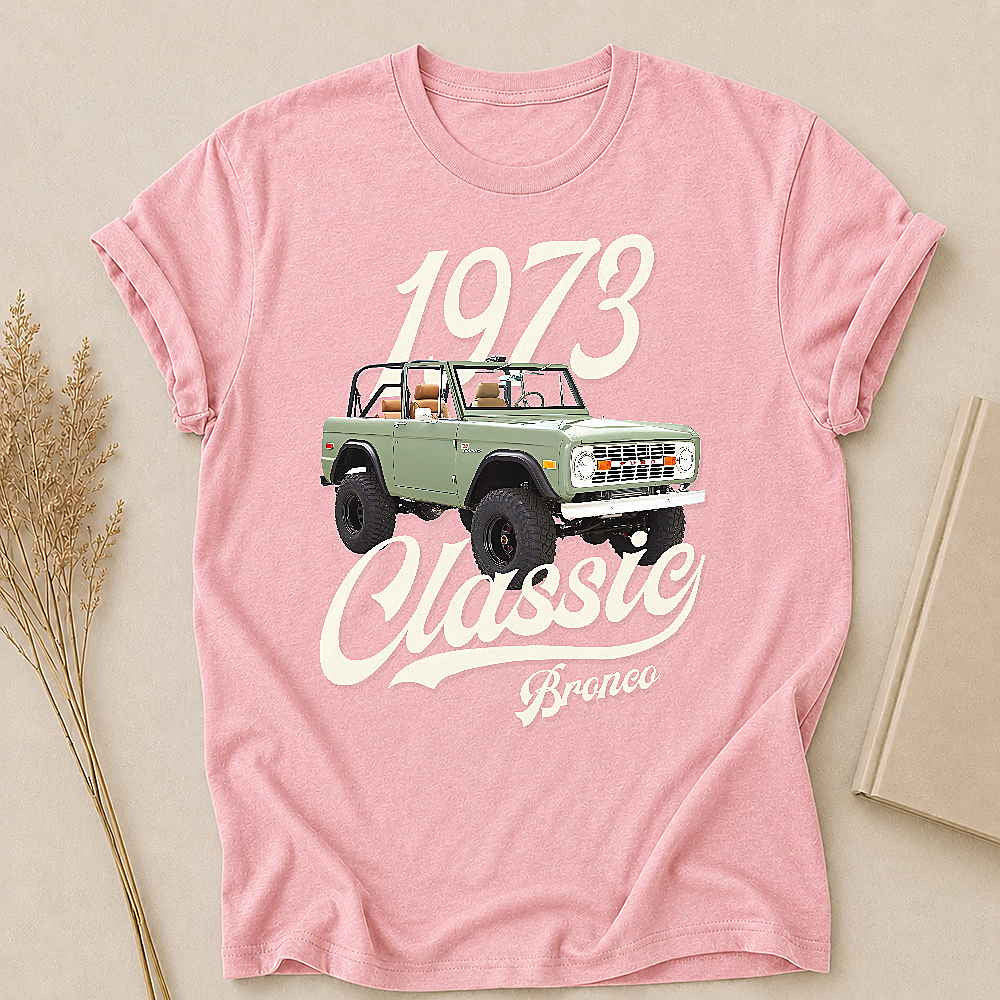 1973 Bronco SUV Personalized Apparel