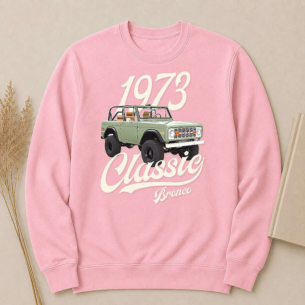 1973 Bronco SUV Personalized Apparel