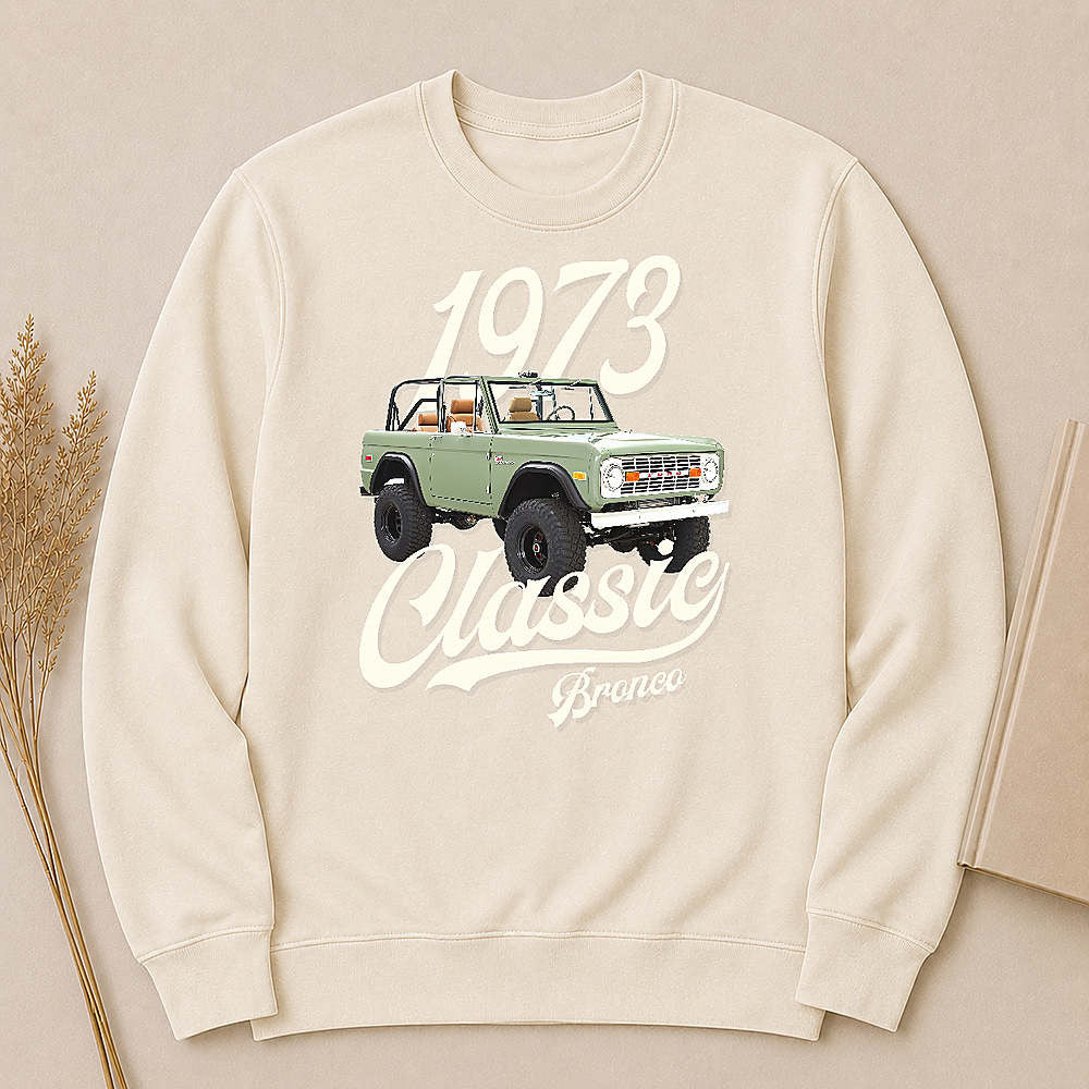 1973 Bronco SUV Personalized Apparel