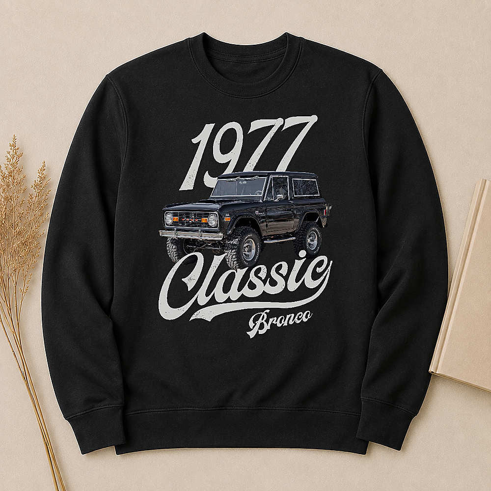 1977 Bronco SUV Personalized Apparel