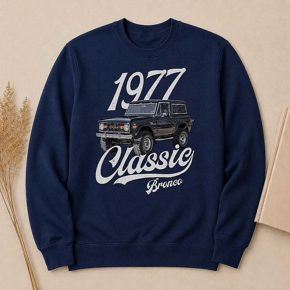 1977 Bronco SUV Personalized Apparel