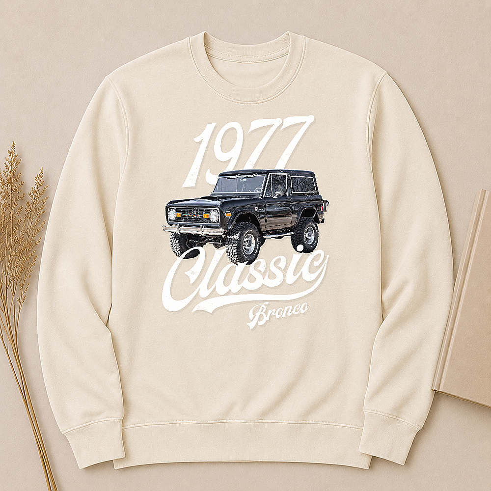 1977 Bronco SUV Personalized Apparel