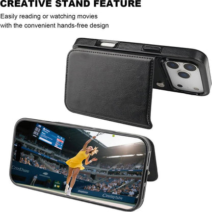 Personalized Mustang Leather Wallet Phone Case
