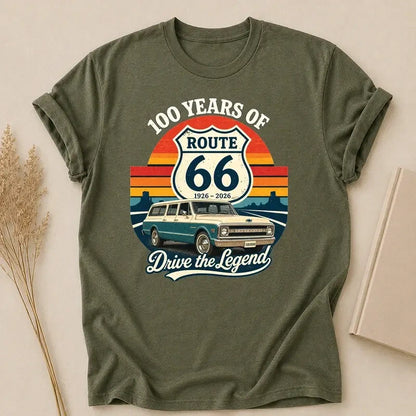 Suburban Classic Car Graphic Apparel
