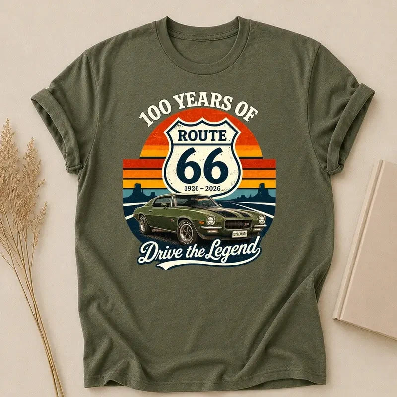 1973 Camaro Muscle Car Graphic Apparel