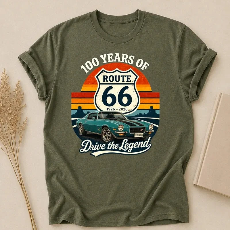 1976 Camaro Muscle Car Graphic Apparel