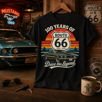 1969 Mustang Muscle Car Graphic Apparel