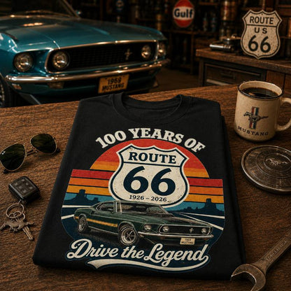 1969 Mustang Muscle Car Graphic Apparel