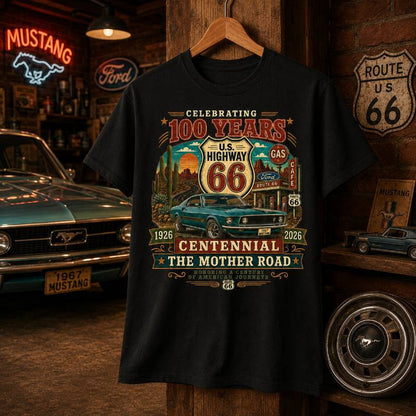 1967 Mustang Muscle Car Graphic Apparel
