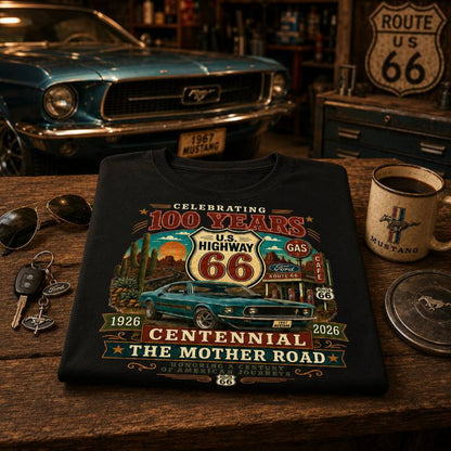 1967 Mustang Muscle Car Graphic Apparel