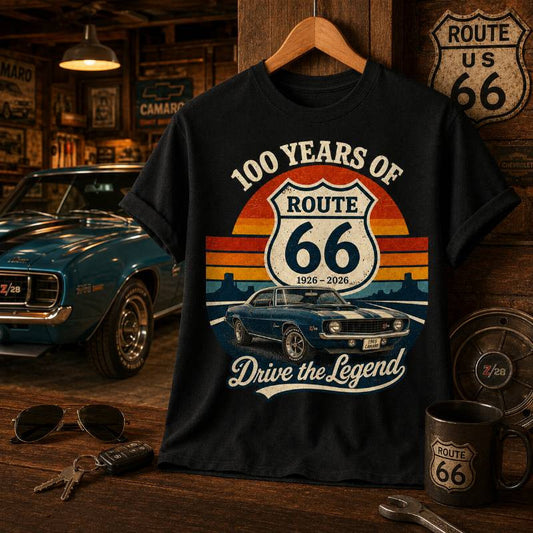 1969 Camaro Muscle Car Graphic Apparel