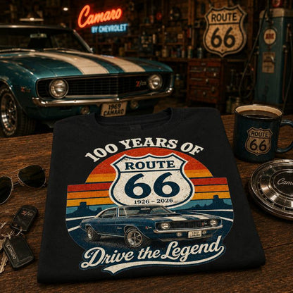 1969 Camaro Muscle Car Graphic Apparel
